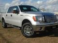 2012 Ingot Silver Metallic Ford F150 XLT SuperCrew 4x4  photo #1