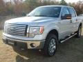 2012 Ingot Silver Metallic Ford F150 XLT SuperCrew 4x4  photo #3