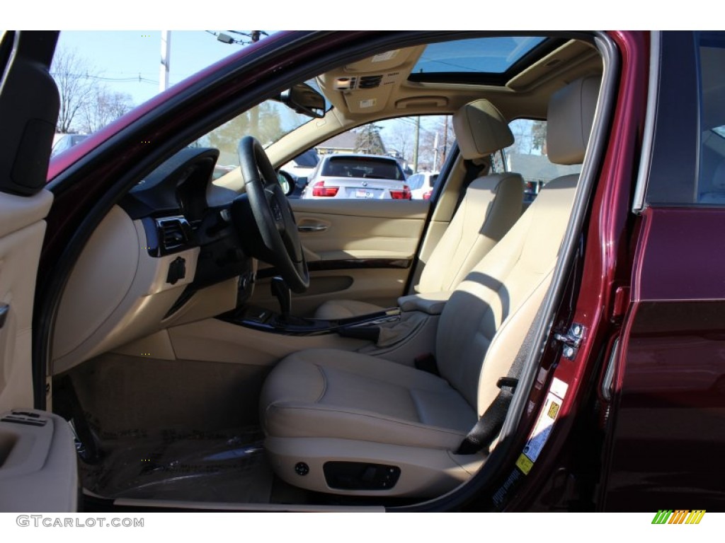 2008 3 Series 328i Sedan - Barbera Red Metallic / Beige photo #11