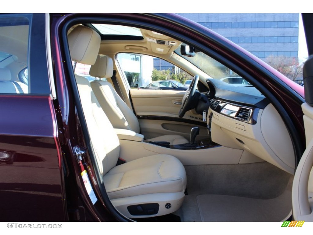 2008 3 Series 328i Sedan - Barbera Red Metallic / Beige photo #27