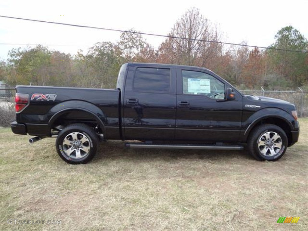 Tuxedo Black Metallic 2012 Ford F150 FX2 SuperCrew Exterior Photo #58263583