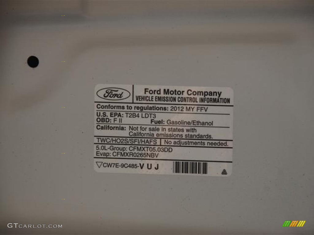 2012 F150 Lariat SuperCrew 4x4 - White Platinum Metallic Tri-Coat / Black photo #19