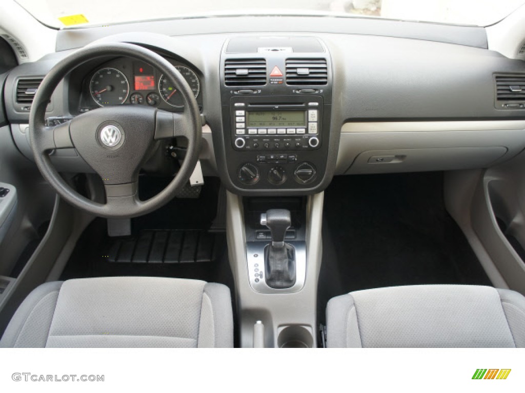 2009 Volkswagen Rabbit 4 Door Art Grey Dashboard Photo #58265071