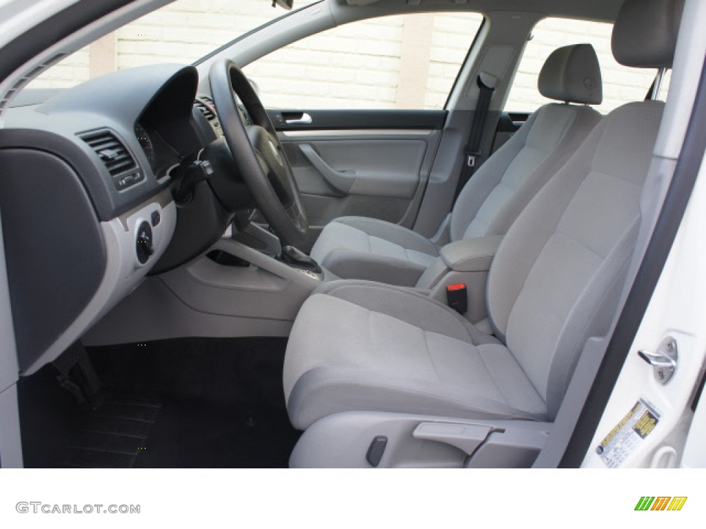 Art Grey Interior 2009 Volkswagen Rabbit 4 Door Photo #58265074