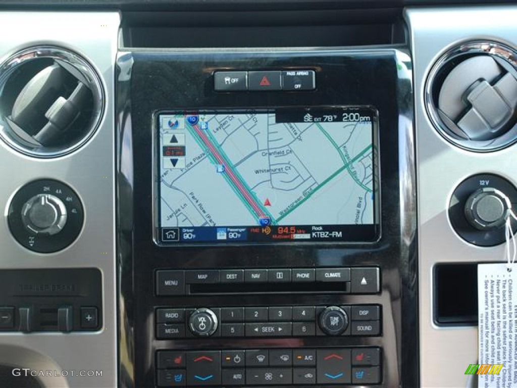2012 Ford F150 Platinum SuperCrew 4x4 Navigation Photo #58265117