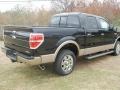 2012 Tuxedo Black Metallic Ford F150 Lariat SuperCrew  photo #6