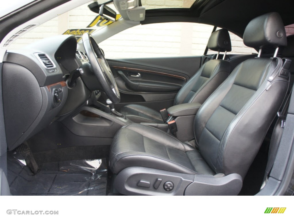 Titan Black Interior 2007 Volkswagen Eos 2.0T Photo #58265302