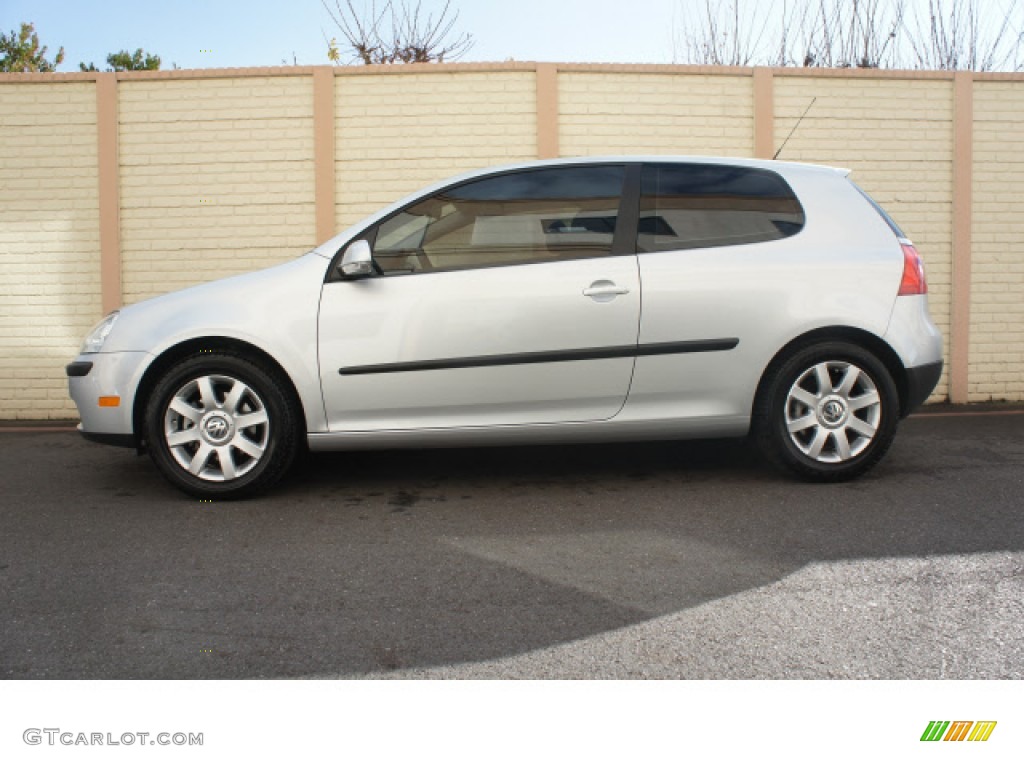 Reflex Silver Metallic 2008 Volkswagen Rabbit 2 Door Exterior Photo #58265350