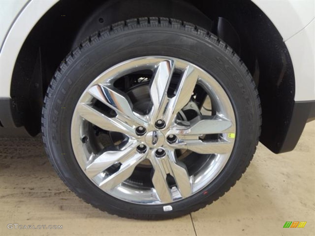 2012 Edge Limited - White Platinum Metallic Tri-Coat / Charcoal Black photo #7