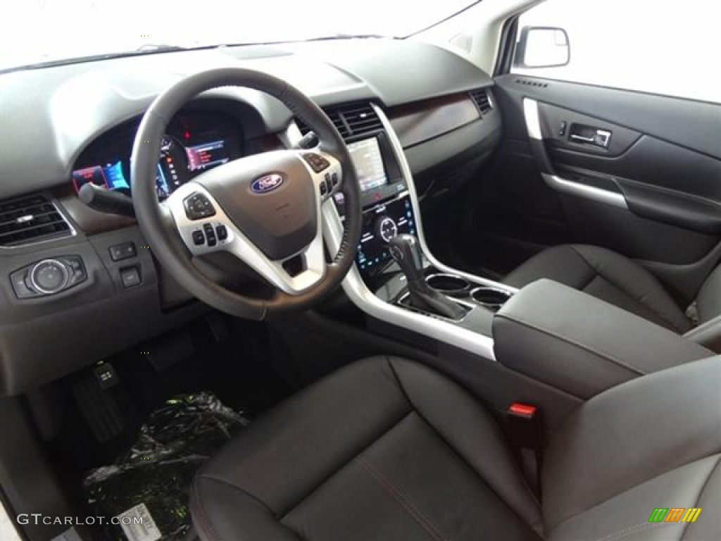2012 Edge Limited - White Platinum Metallic Tri-Coat / Charcoal Black photo #9