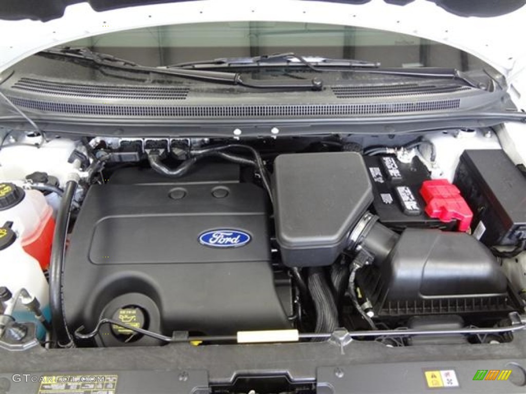 2012 Edge Limited - White Platinum Metallic Tri-Coat / Charcoal Black photo #22