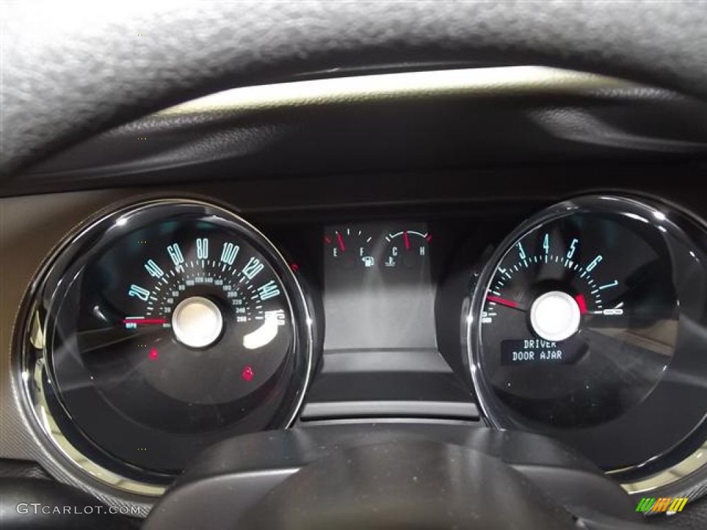 2012 Ford Mustang GT Coupe Gauges Photo #58266468