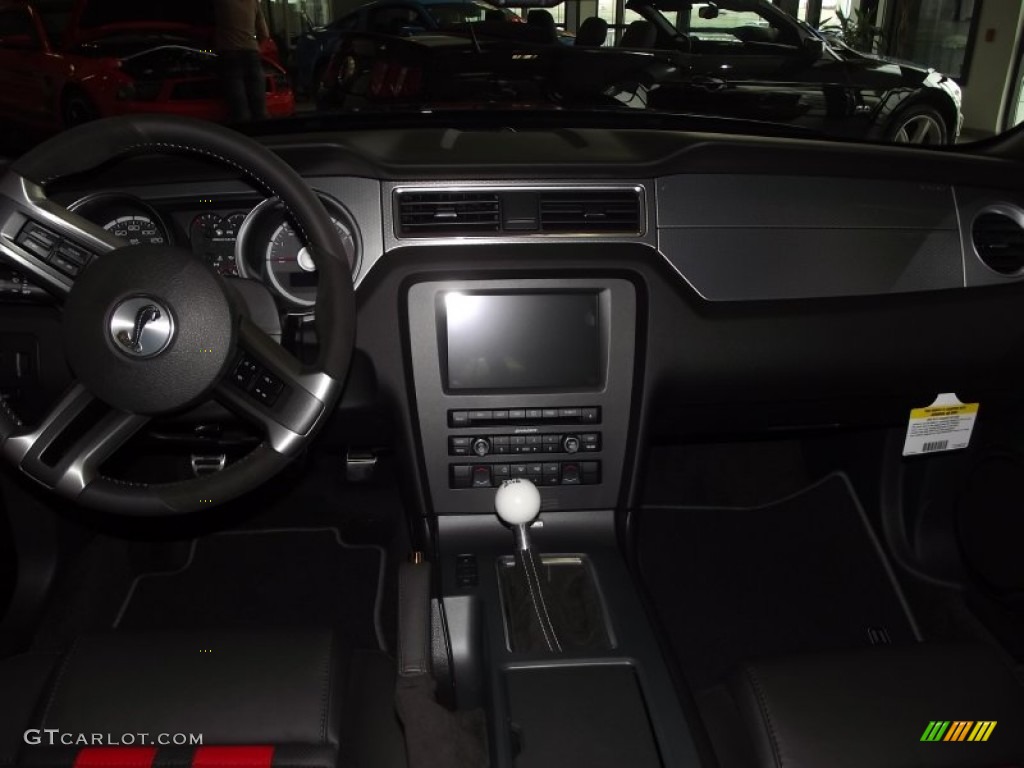 2012 Mustang Shelby GT500 SVT Performance Package Convertible - Black / Charcoal Black/Red photo #27