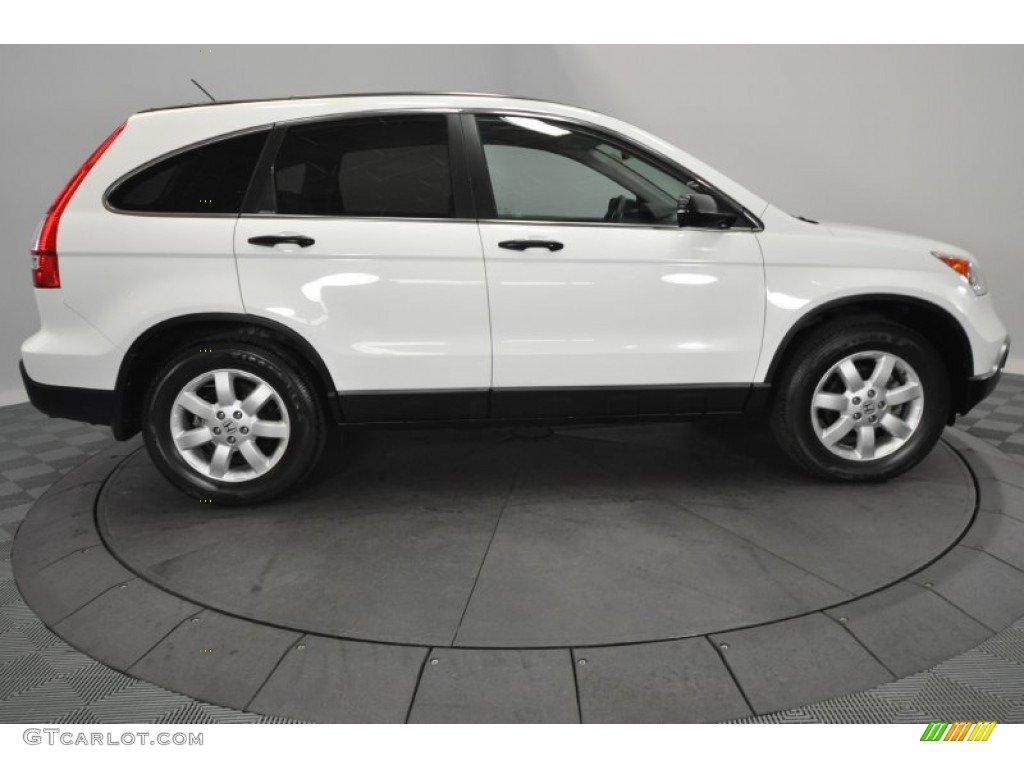 2008 CR-V EX 4WD - Taffeta White / Gray photo #5