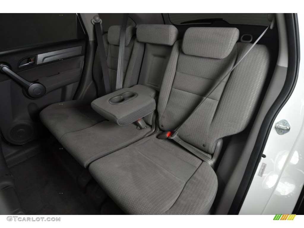 2008 CR-V EX 4WD - Taffeta White / Gray photo #18