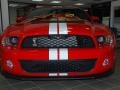2012 Race Red Ford Mustang Shelby GT500 SVT Performance Package Coupe  photo #2