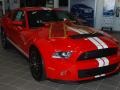 2012 Race Red Ford Mustang Shelby GT500 SVT Performance Package Coupe  photo #3