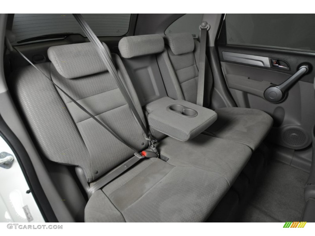 2008 CR-V EX 4WD - Taffeta White / Gray photo #25