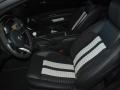 Charcoal Black/White Interior Photo for 2012 Ford Mustang #58267075