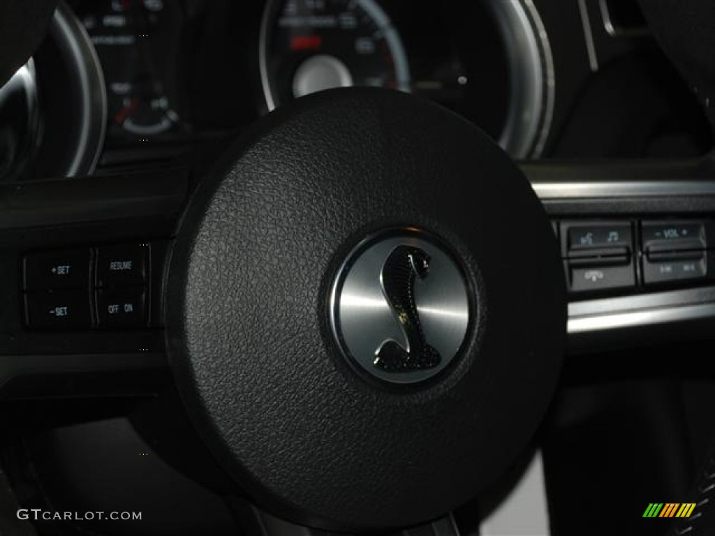 2012 Mustang Shelby GT500 SVT Performance Package Coupe - Race Red / Charcoal Black/White photo #22