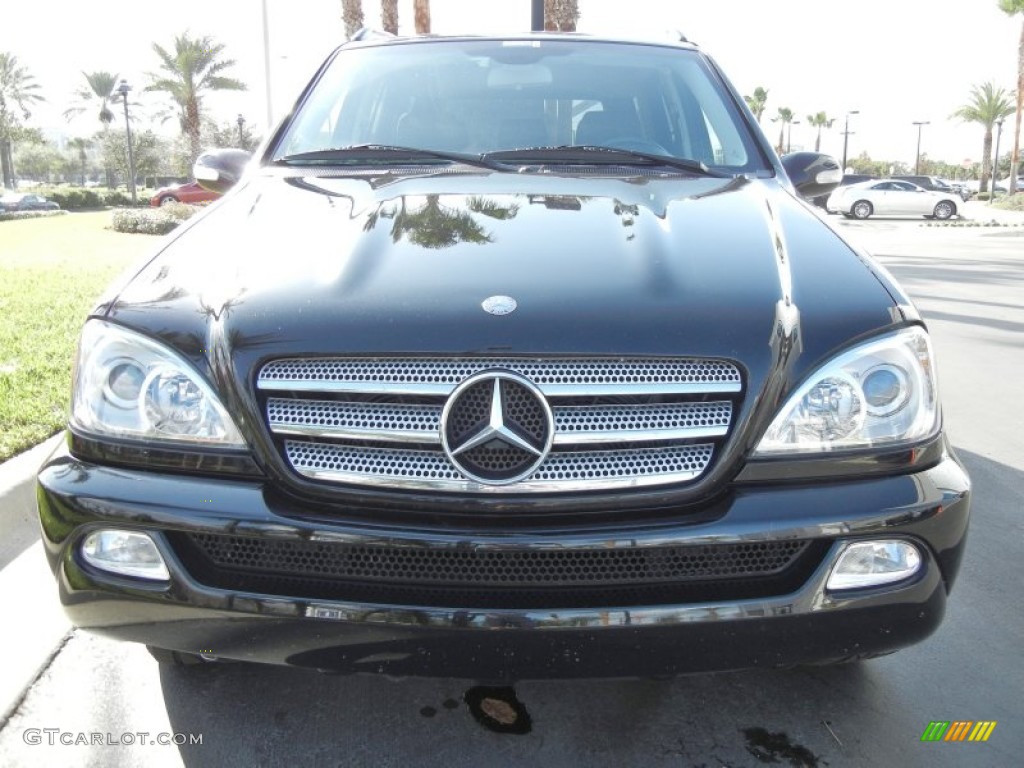 2005 ML 350 4Matic Special Edition - Black / Charcoal photo #3