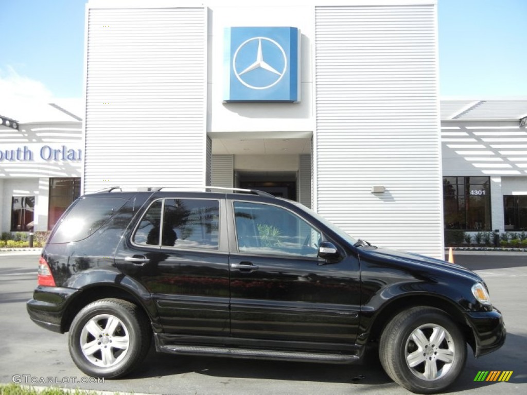 2005 ML 350 4Matic Special Edition - Black / Charcoal photo #5