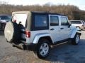 2007 Bright Silver Metallic Jeep Wrangler Unlimited Sahara 4x4  photo #8