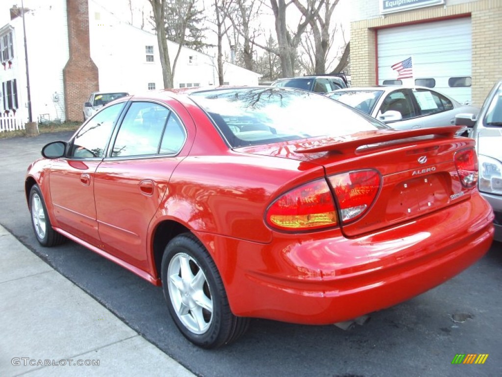 2004 Alero GL1 Sedan - Sport Red / Neutral photo #2