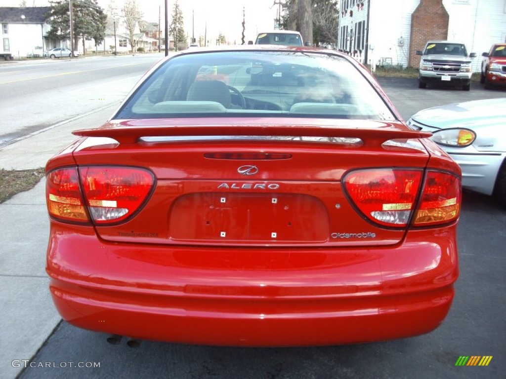 2004 Alero GL1 Sedan - Sport Red / Neutral photo #11