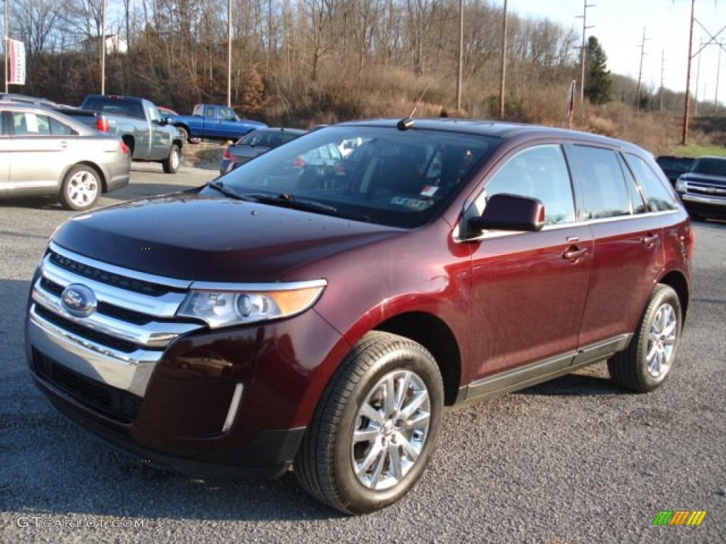 Bordeaux Reserve Red Metallic 2011 Ford Edge Limited AWD Exterior Photo #58268743