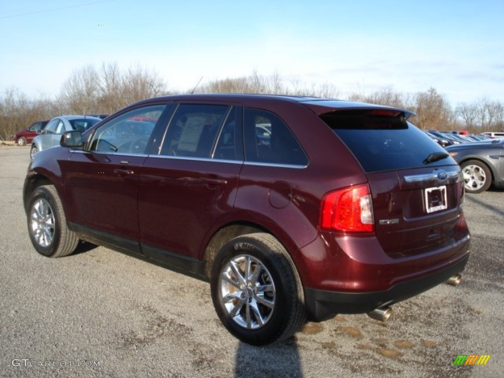 Bordeaux Reserve Red Metallic 2011 Ford Edge Limited AWD Exterior Photo #58268758