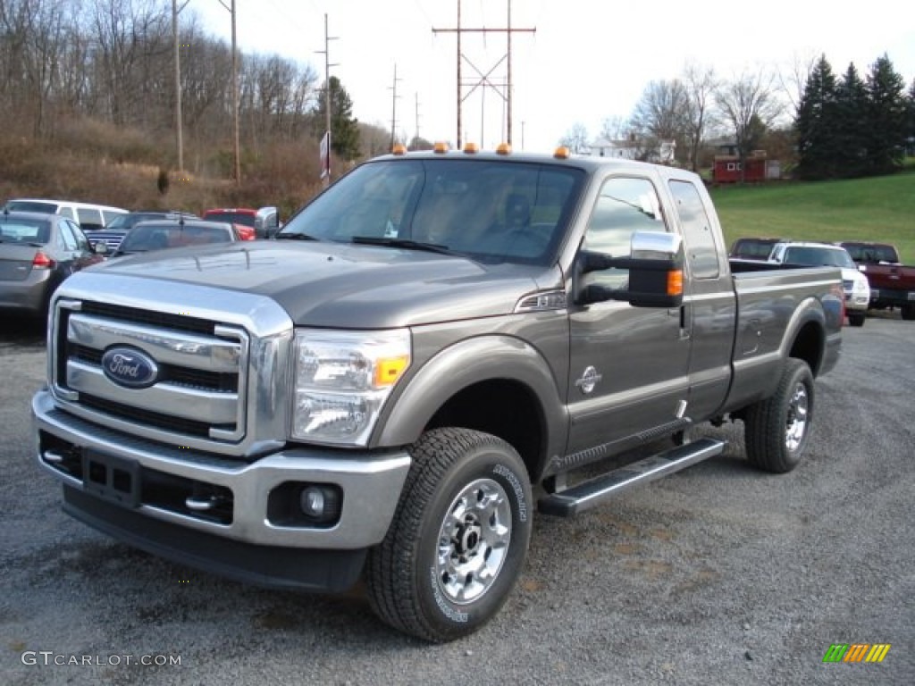 Sterling Grey Metallic 2012 Ford F350 Super Duty XLT SuperCab 4x4 Exterior Photo #58268911