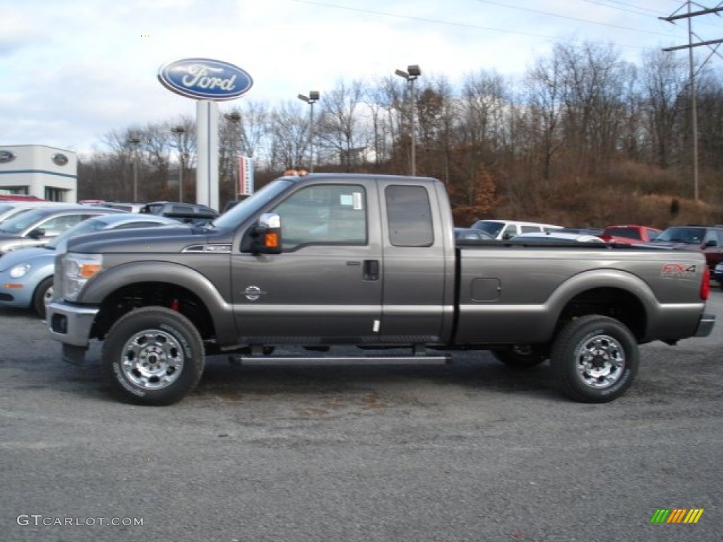 Sterling Grey Metallic 2012 Ford F350 Super Duty XLT SuperCab 4x4 Exterior Photo #58268920