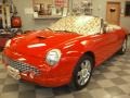 2005 Torch Red Ford Thunderbird Deluxe Roadster  photo #1