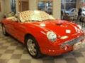 2005 Torch Red Ford Thunderbird Deluxe Roadster  photo #16