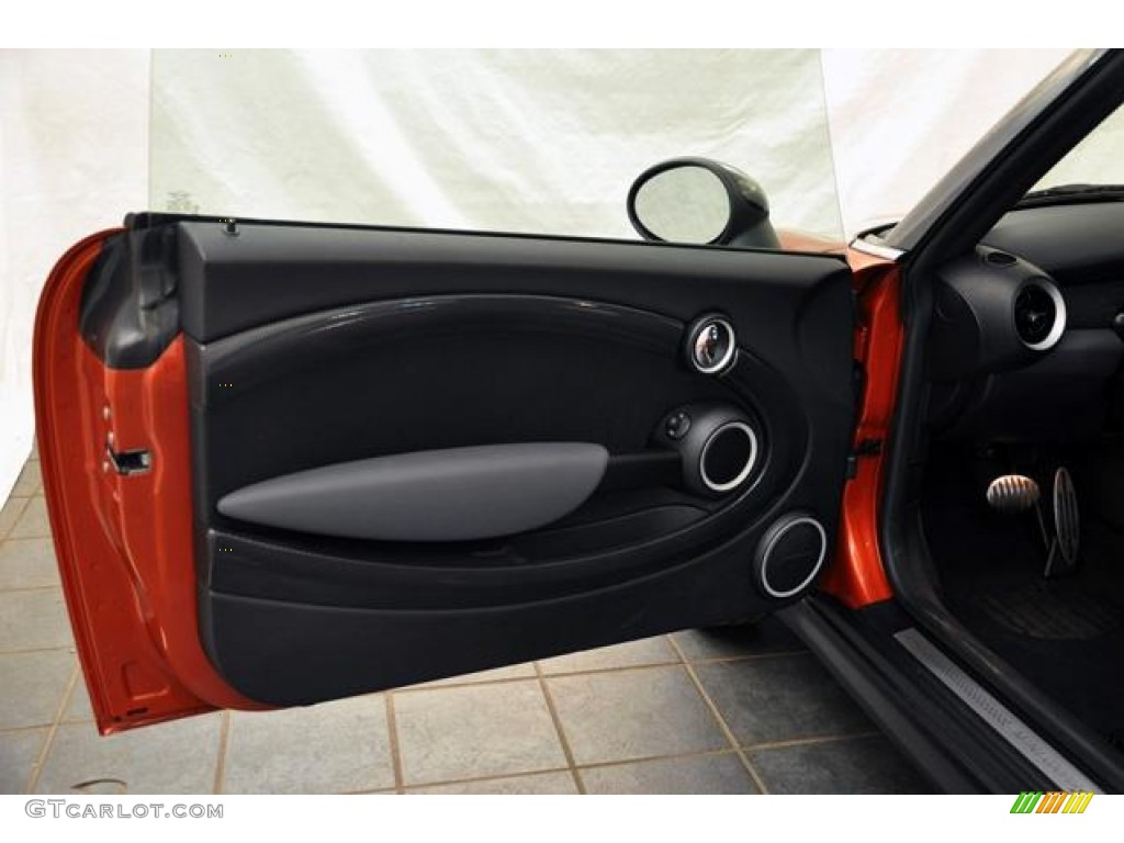 2011 Cooper S Hardtop - Spice Orange Metallic / Carbon Black photo #23