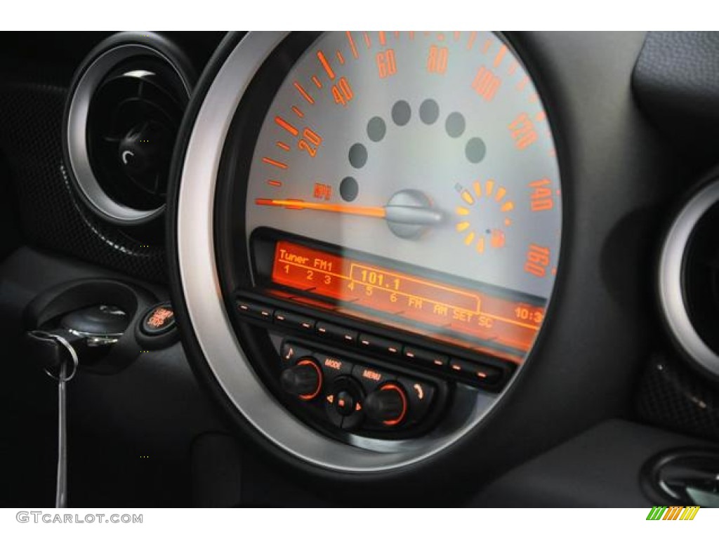 2011 Cooper S Hardtop - Spice Orange Metallic / Carbon Black photo #31