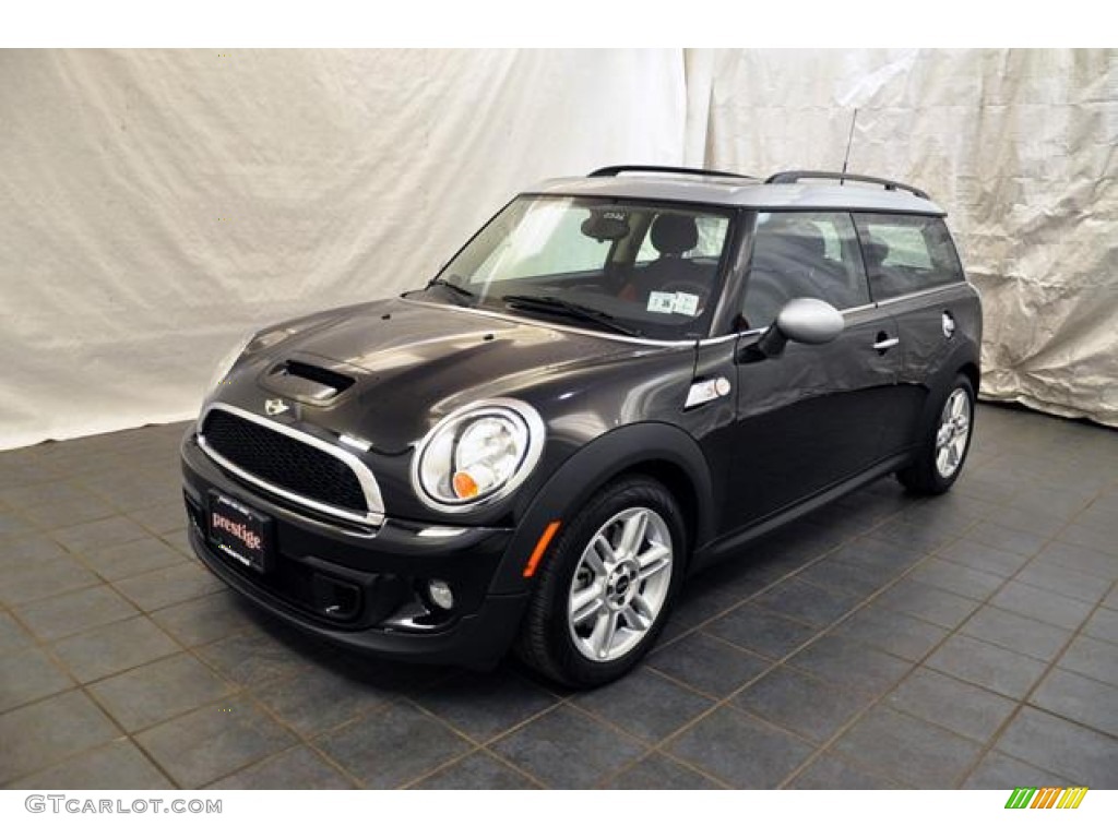 2011 Cooper S Clubman - Midnight Black Metallic / Pure Red Leather/Cloth photo #1