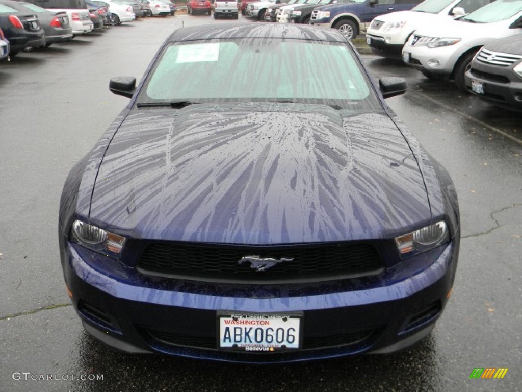 2011 Mustang V6 Coupe - Kona Blue Metallic / Charcoal Black photo #3