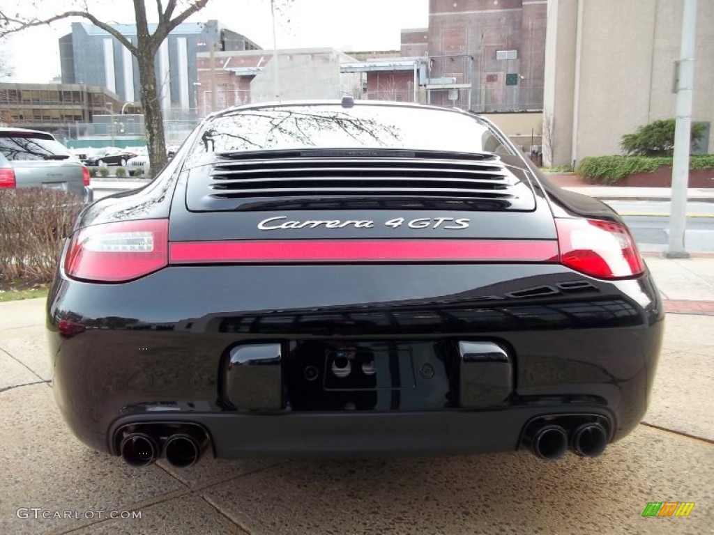 2012 911 Carrera 4 GTS Coupe - Black / Black Leather w/Alcantara photo #6