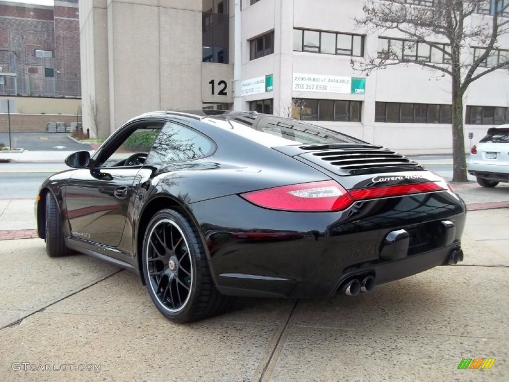 2012 911 Carrera 4 GTS Coupe - Black / Black Leather w/Alcantara photo #7