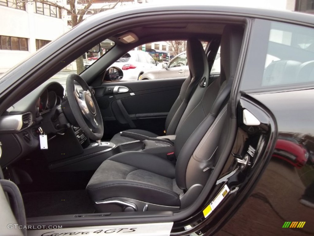 2012 911 Carrera 4 GTS Coupe - Black / Black Leather w/Alcantara photo #12