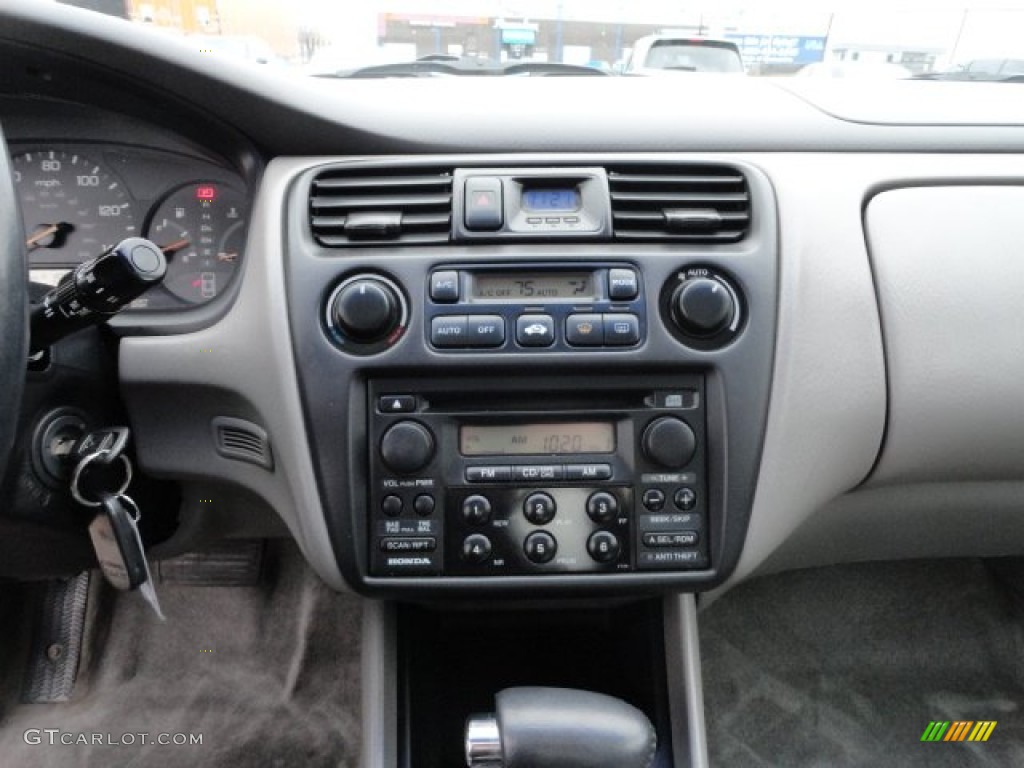 1998 Accord EX V6 Coupe - Black Currant Pearl / Gray photo #18