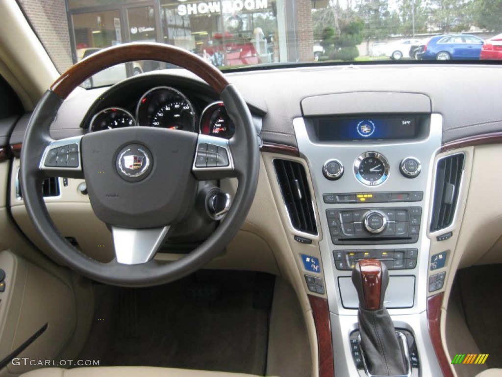 2009 CTS 4 AWD Sedan - Gold Mist / Cashmere/Cocoa photo #10