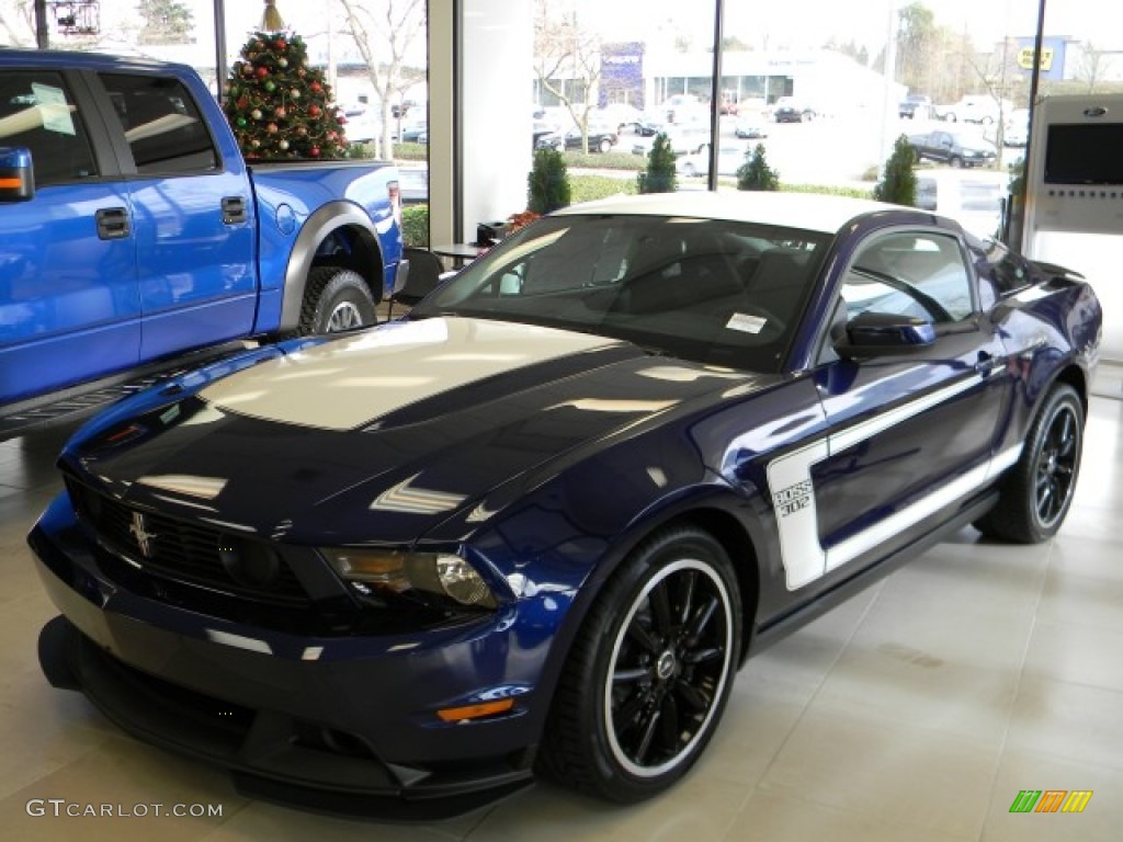 2012 Mustang Boss 302 - Kona Blue Metallic / Charcoal Black Recaro Sport Seats photo #1