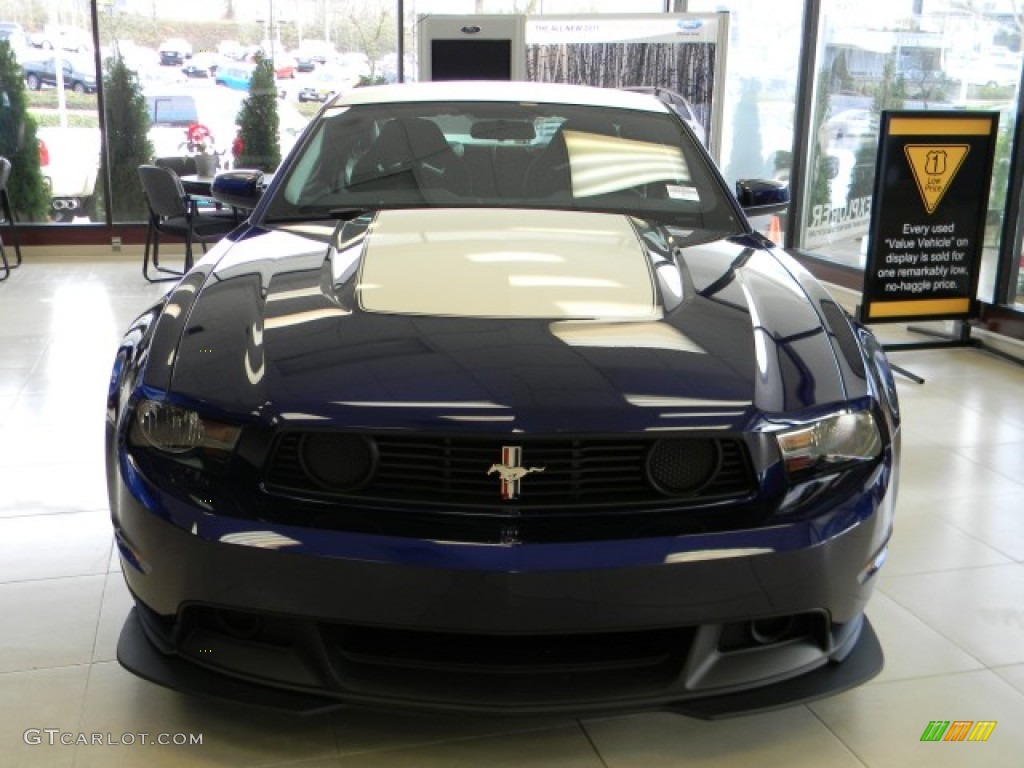 2012 Mustang Boss 302 - Kona Blue Metallic / Charcoal Black Recaro Sport Seats photo #2