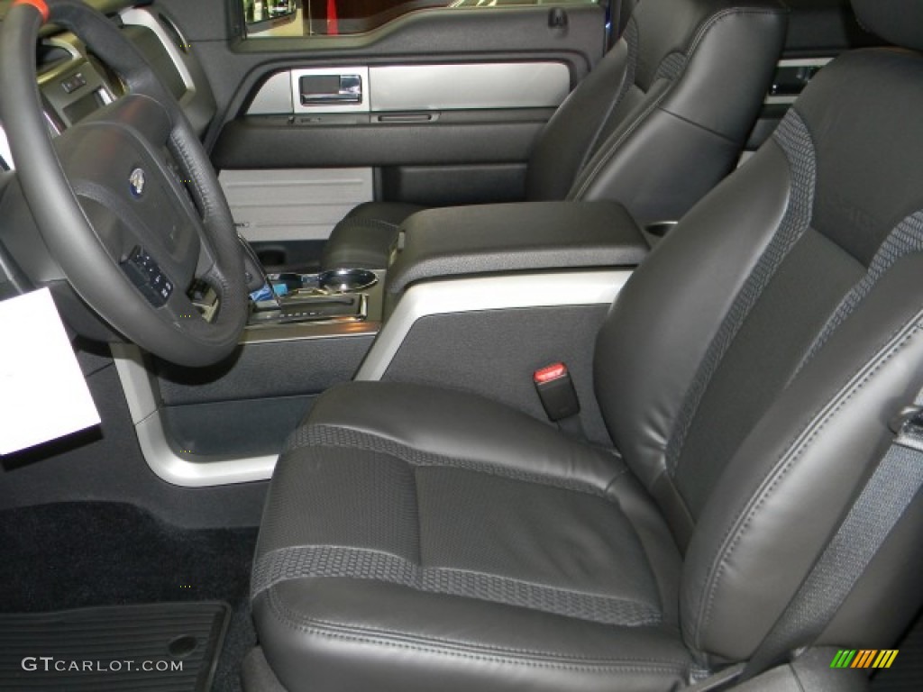 Raptor Black Interior 2011 Ford F150 SVT Raptor SuperCrew 4x4 Photo #58274174