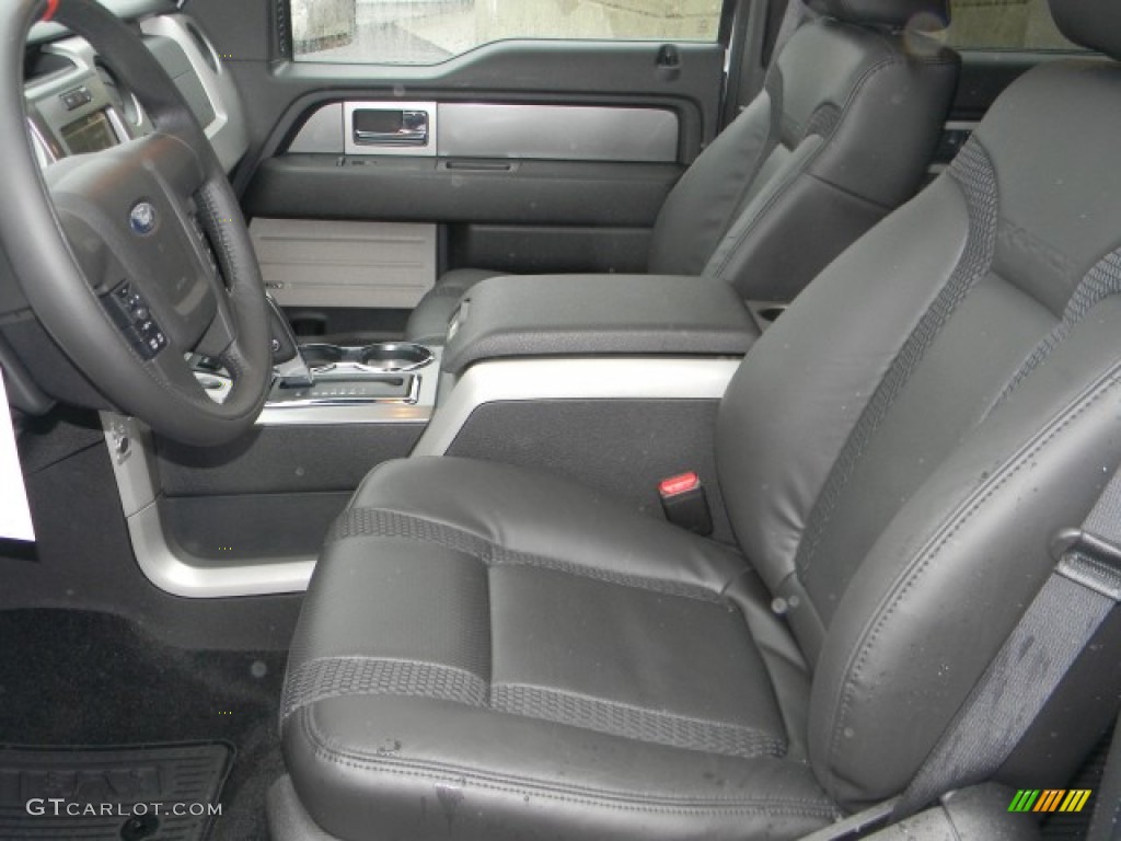 Raptor Black Interior 2011 Ford F150 SVT Raptor SuperCrew 4x4 Photo #58274324