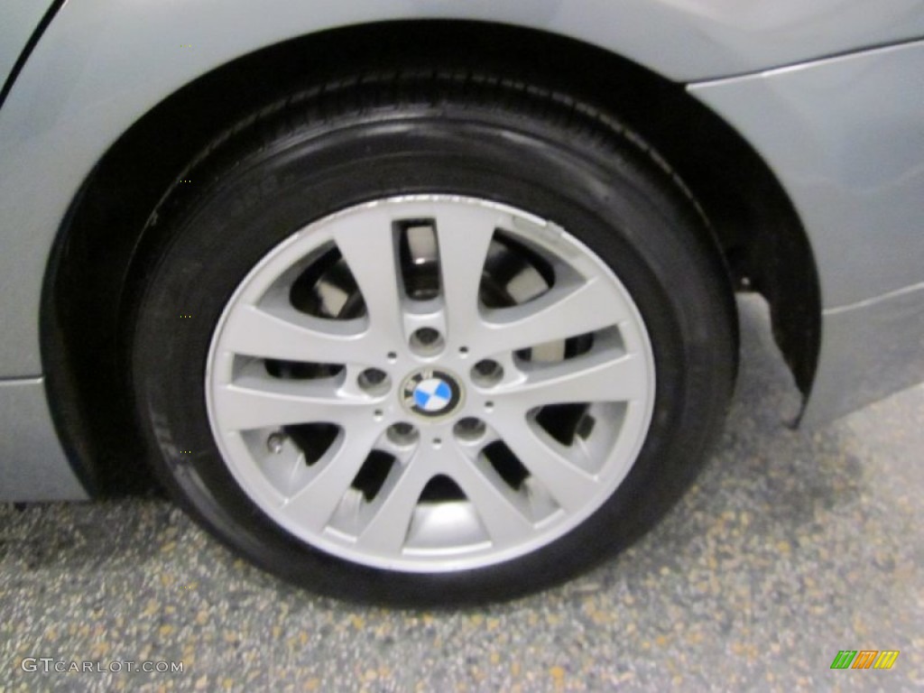 2007 3 Series 328i Sedan - Arctic Metallic / Black photo #4
