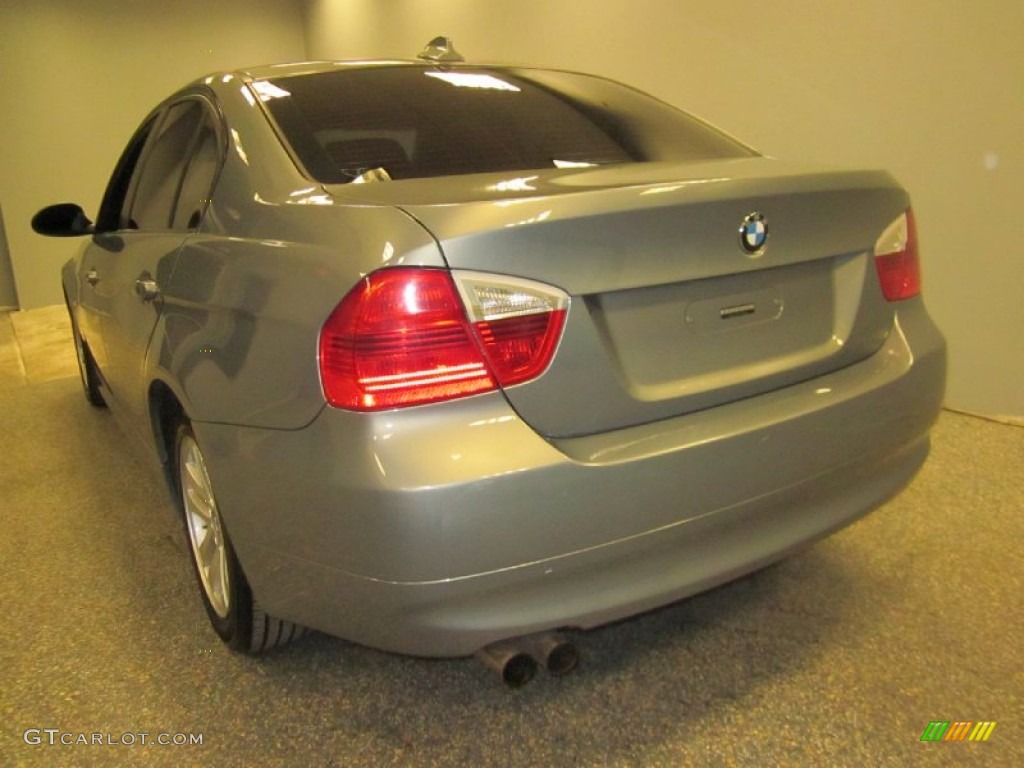 2007 3 Series 328i Sedan - Arctic Metallic / Black photo #5